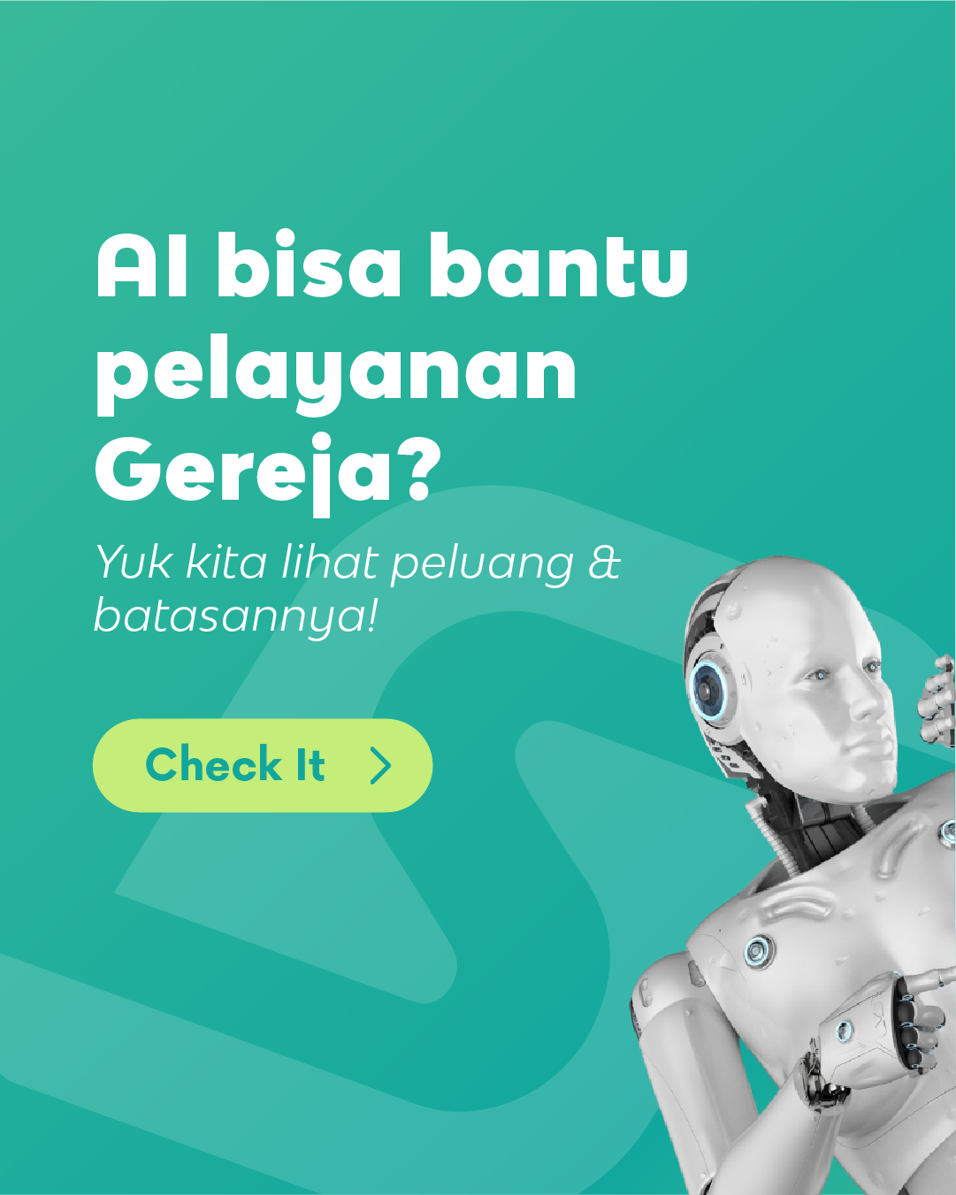 Peran Kecerdasan Buatan di Mimbar Gereja